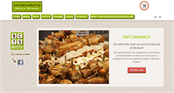 Desktop Screenshot of fast-sandwich.be